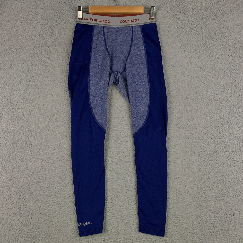 Cotopaxi Wazimu Leggings Adult Medium M Navy/Blue Compression Athletic Baselayer